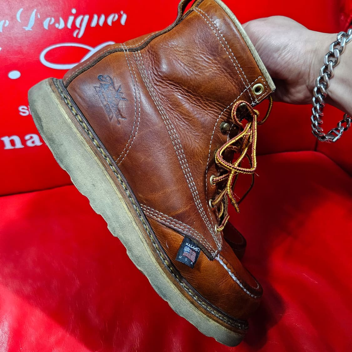 쏘로굿 목토 빈티지 에이징 부츠
사이즈 41 size 상품이미지4