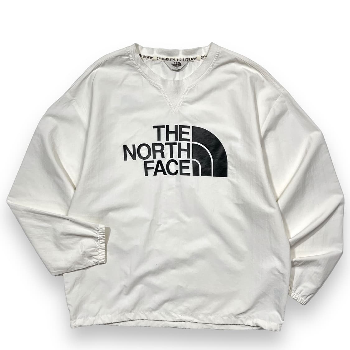 노스페이스 빅로고 화이트 웜업 상품이미지1