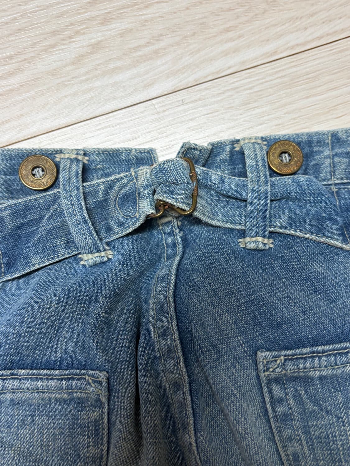 RRL 페인트 리페어 데님 팬츠 29사이즈 USA MADE  상품이미지3