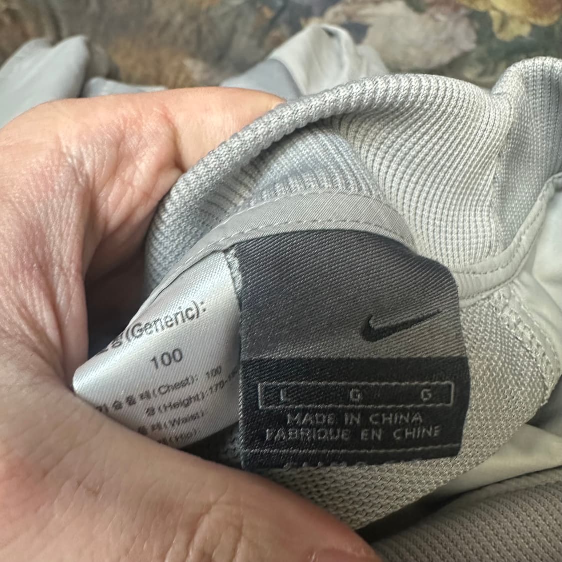 나이키 올드스쿨 스우시 스몰로고 그레이웜업 100 상품이미지3