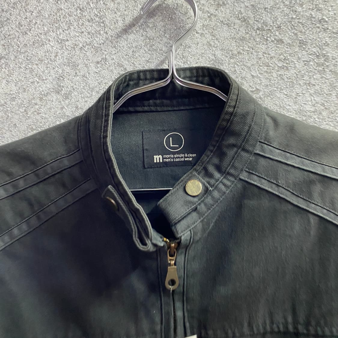 모리스 심플 앤 클린 워시드 싱글 자켓 B4510 상품이미지3