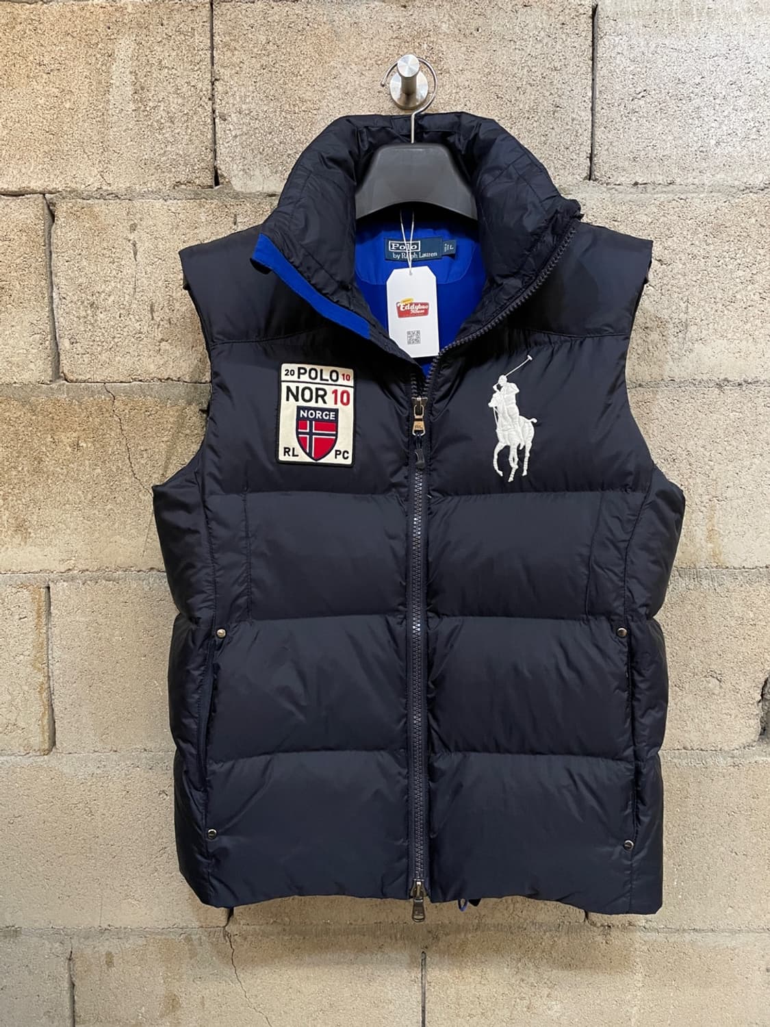 폴로 랄프로렌 빅 포니 노르웨이 패딩 조끼 상품이미지1