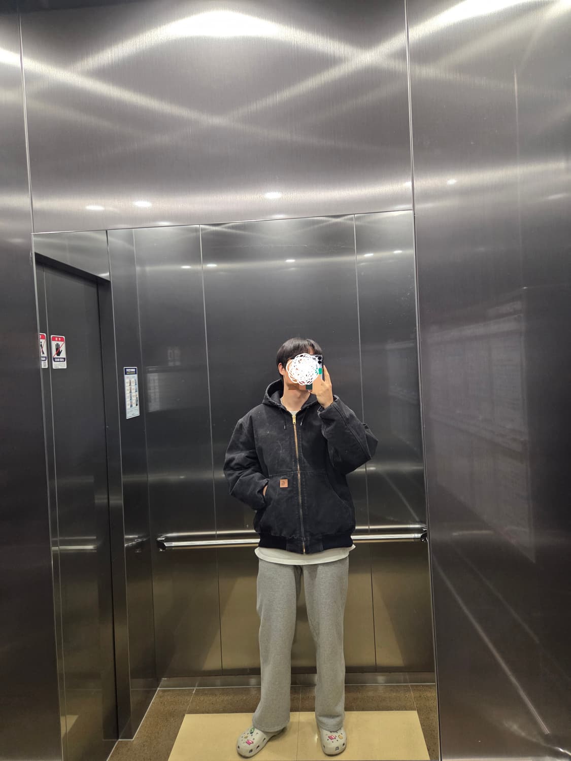 칼하트 J130 블랙 XL 상품이미지2