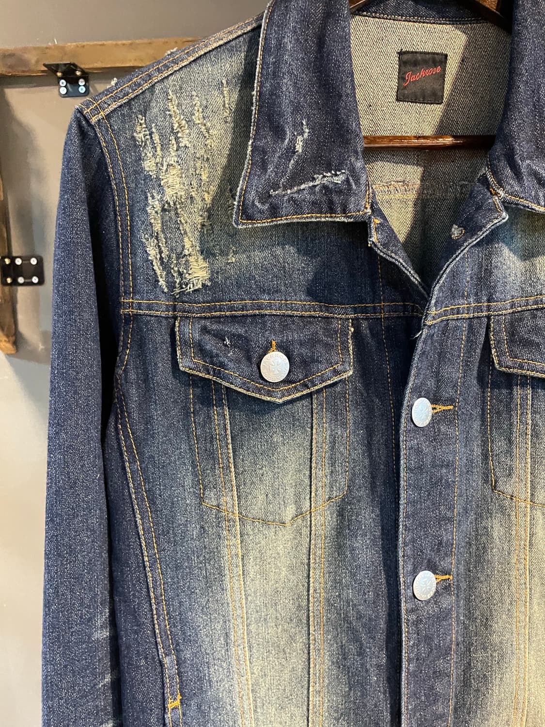 잭로즈 데님 디스 트러커 상품이미지4