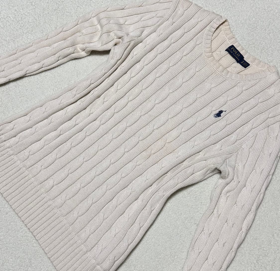 폴로 랄프로렌 꽈배기 니트 상품이미지3