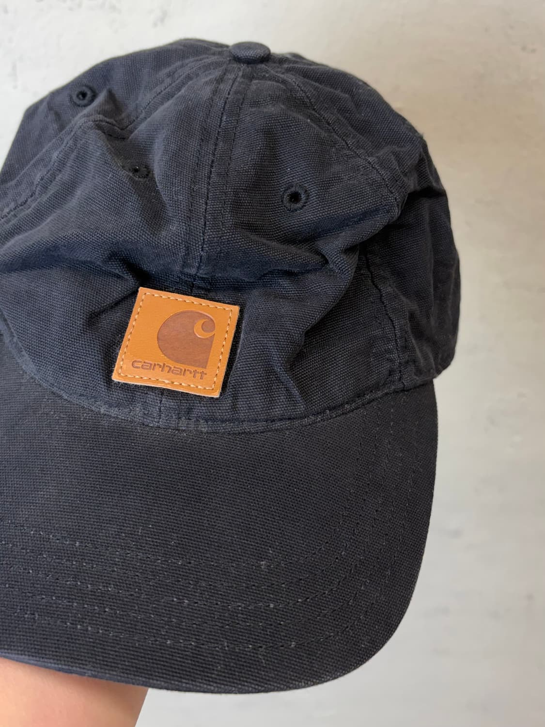 칼하트 볼캡 블랙 상품이미지2