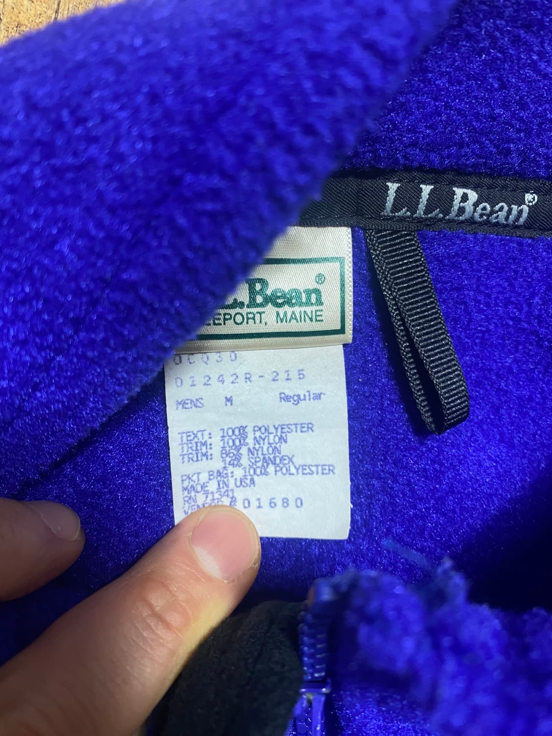 l.l.bean 엘엘빈 플리스 집업 상품이미지3