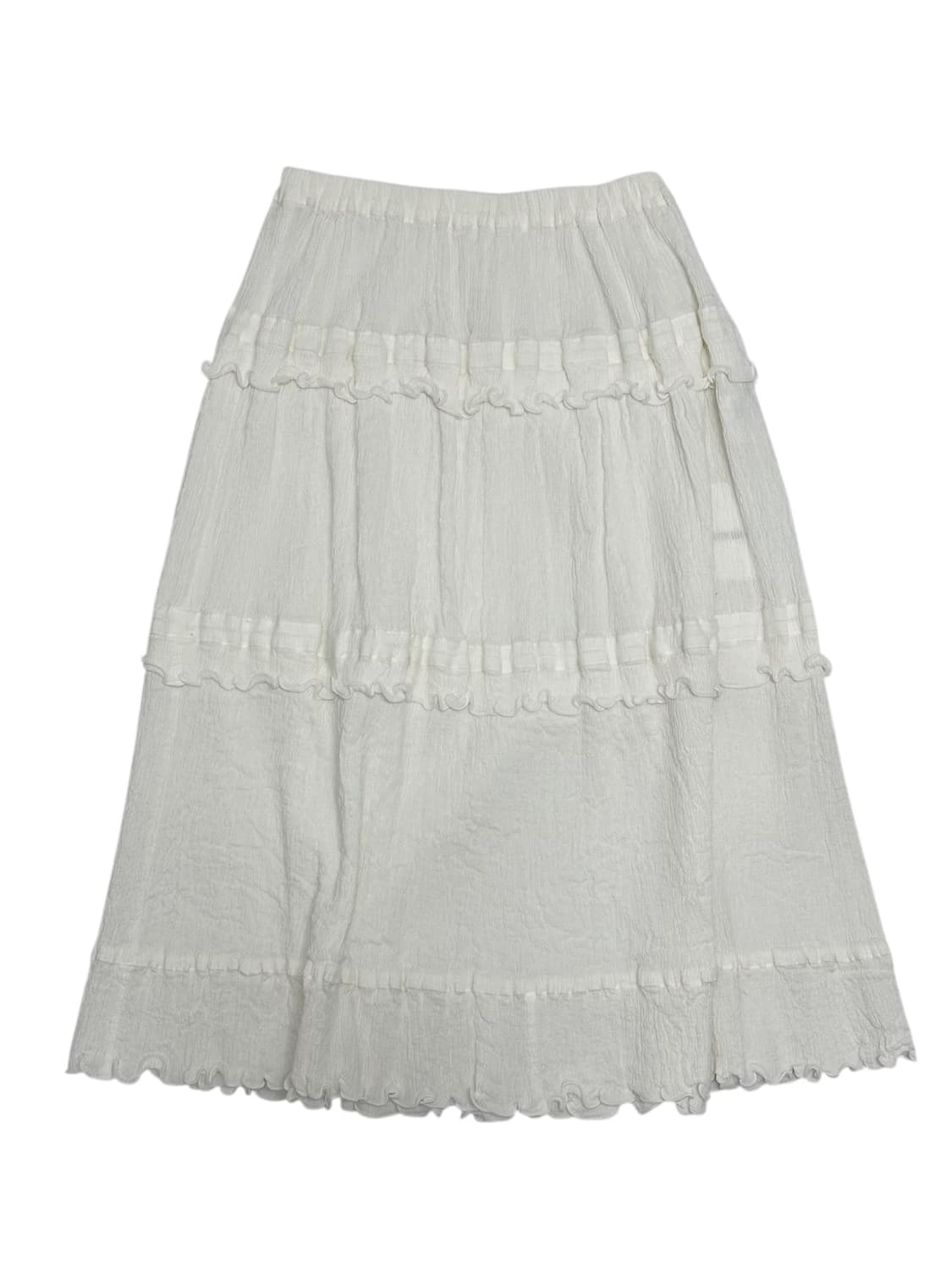 TSUMORI CHISATO 러플 코튼 스커트 상품이미지3