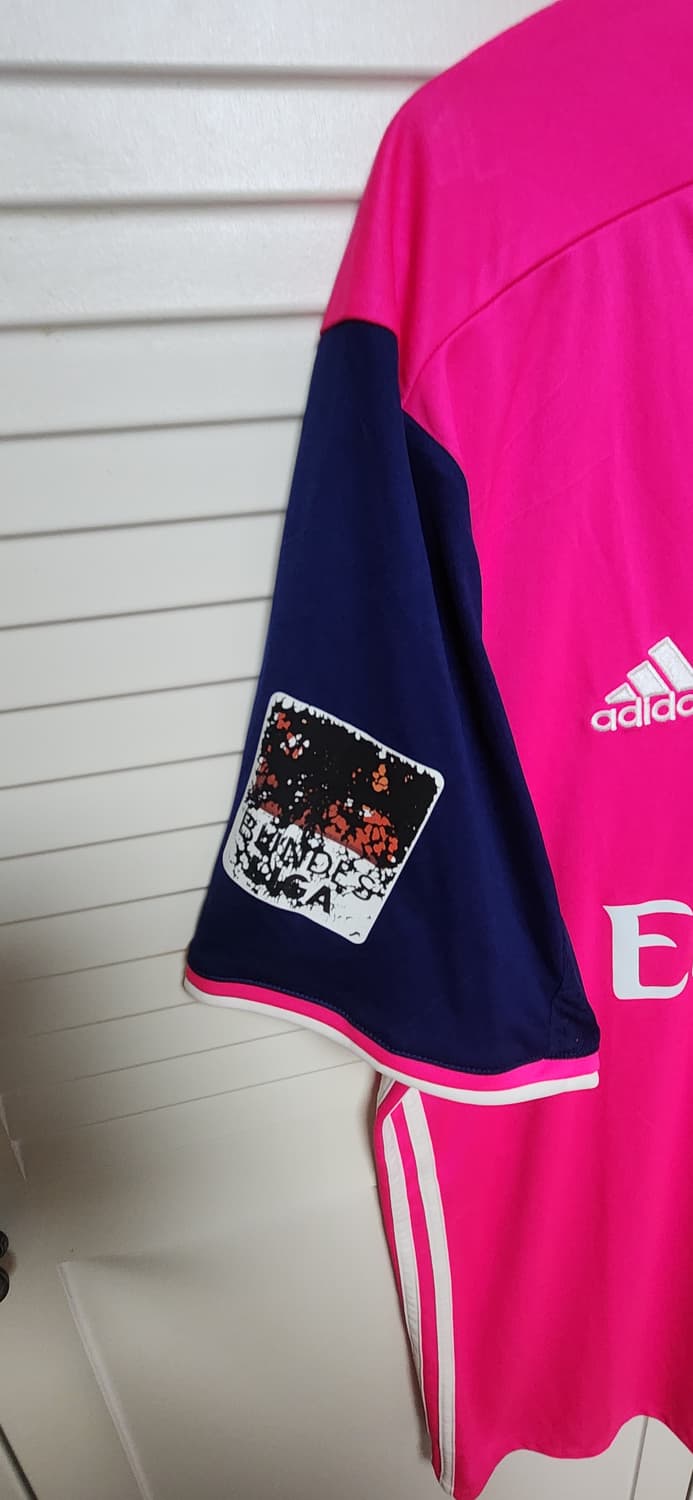 XL 16-17 함부르크 어웨이 No.5 요안 주루 아디다스 유니폼 반팔 상품이미지5