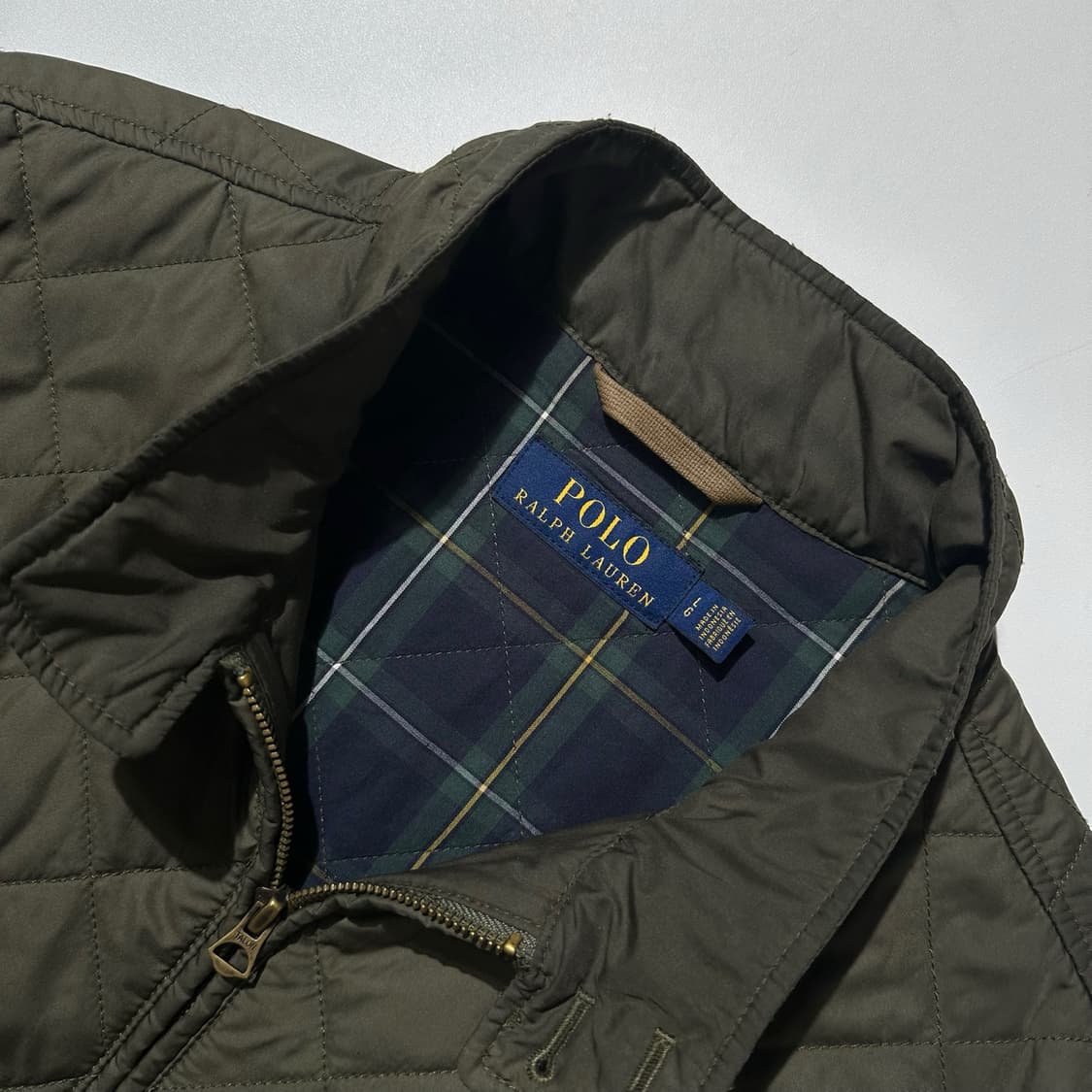 폴로 랄프로렌 바라쿠타 퀼팅 헤링턴 블루종 자켓 상품이미지5