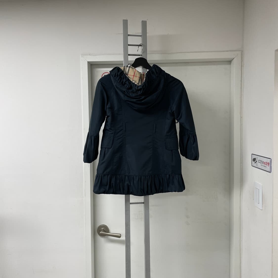 버버리 후드 자켓 네이비 8Y(W) 상품이미지5