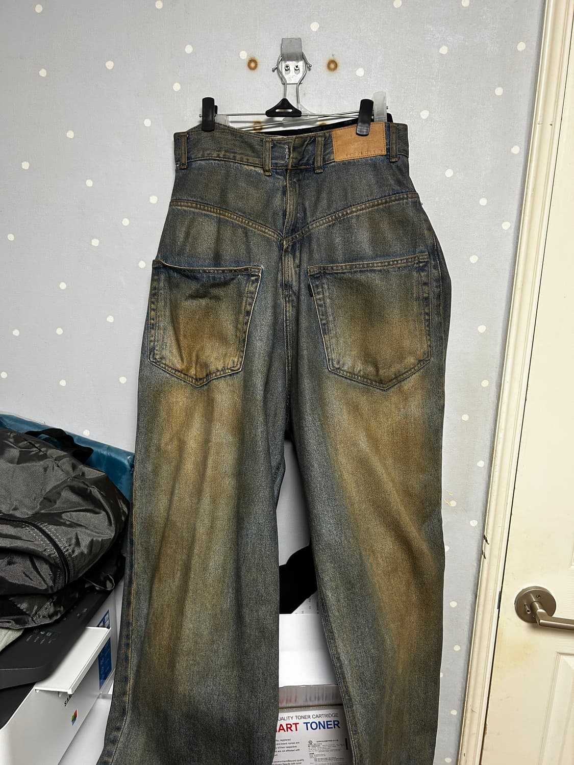 Project gr 코티드 백워드 데님 1사이즈 상품이미지2