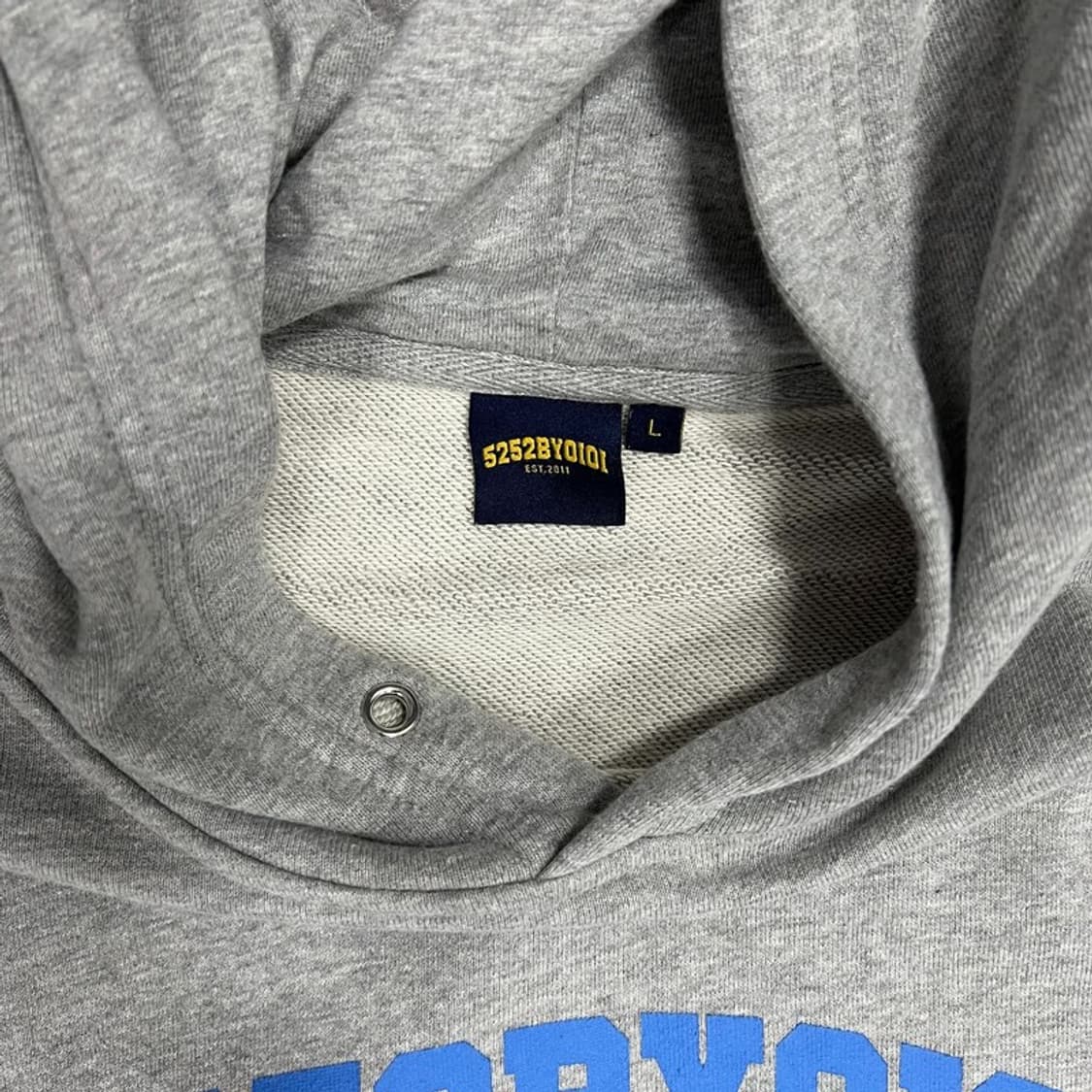 oioi 로고프린팅 후드티 v1225 상품이미지5