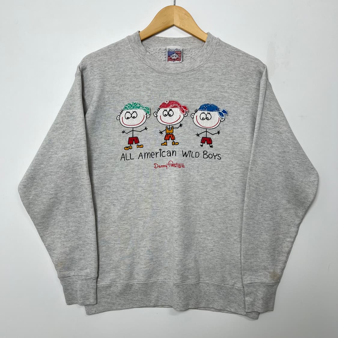 1990s USA Danny 대니 퍼스트 스웻셔츠 상품이미지1