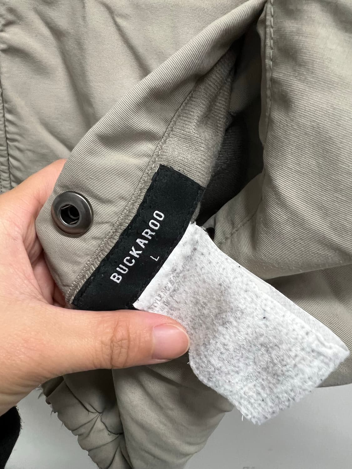 (L) 버커루 백로고 양털 셰르파 뽀글이 리버시블 조끼 상품이미지6