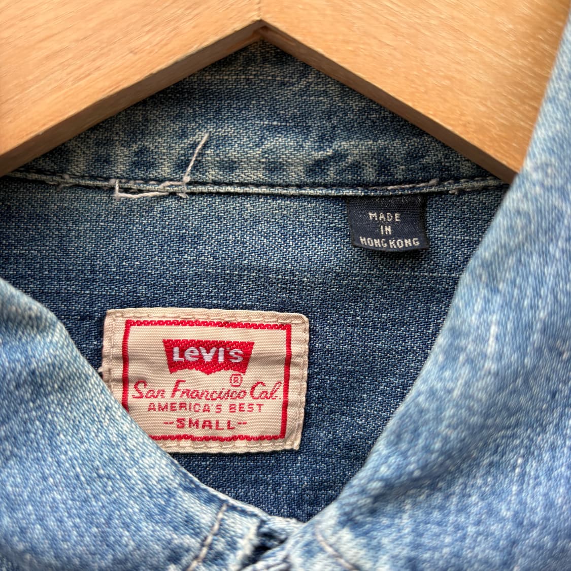Levi’s 90s 리바이스 데님 셔츠 상품이미지3