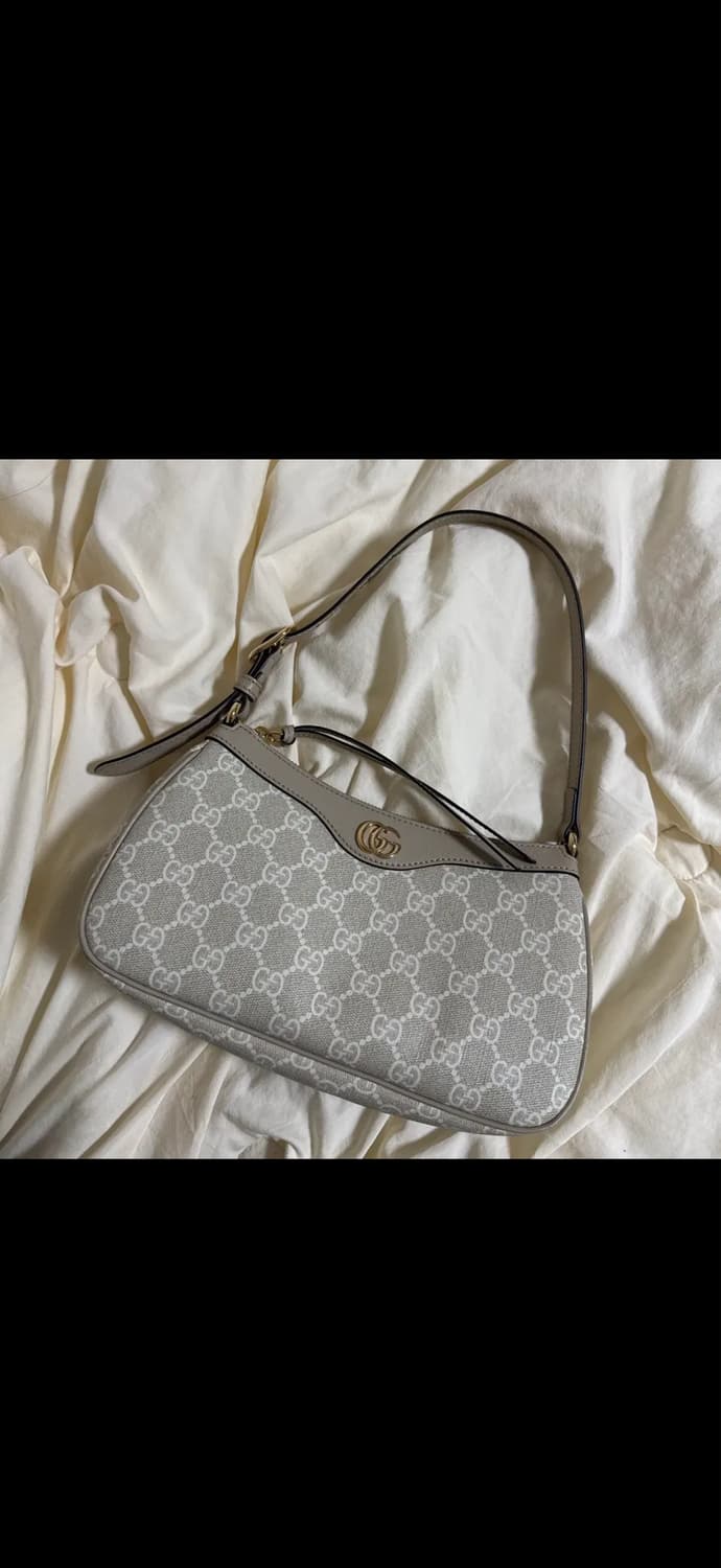 👡[구찌] 오피디아 스몰 핸드백 (베이지/화이트 수프림)👜 상품이미지2