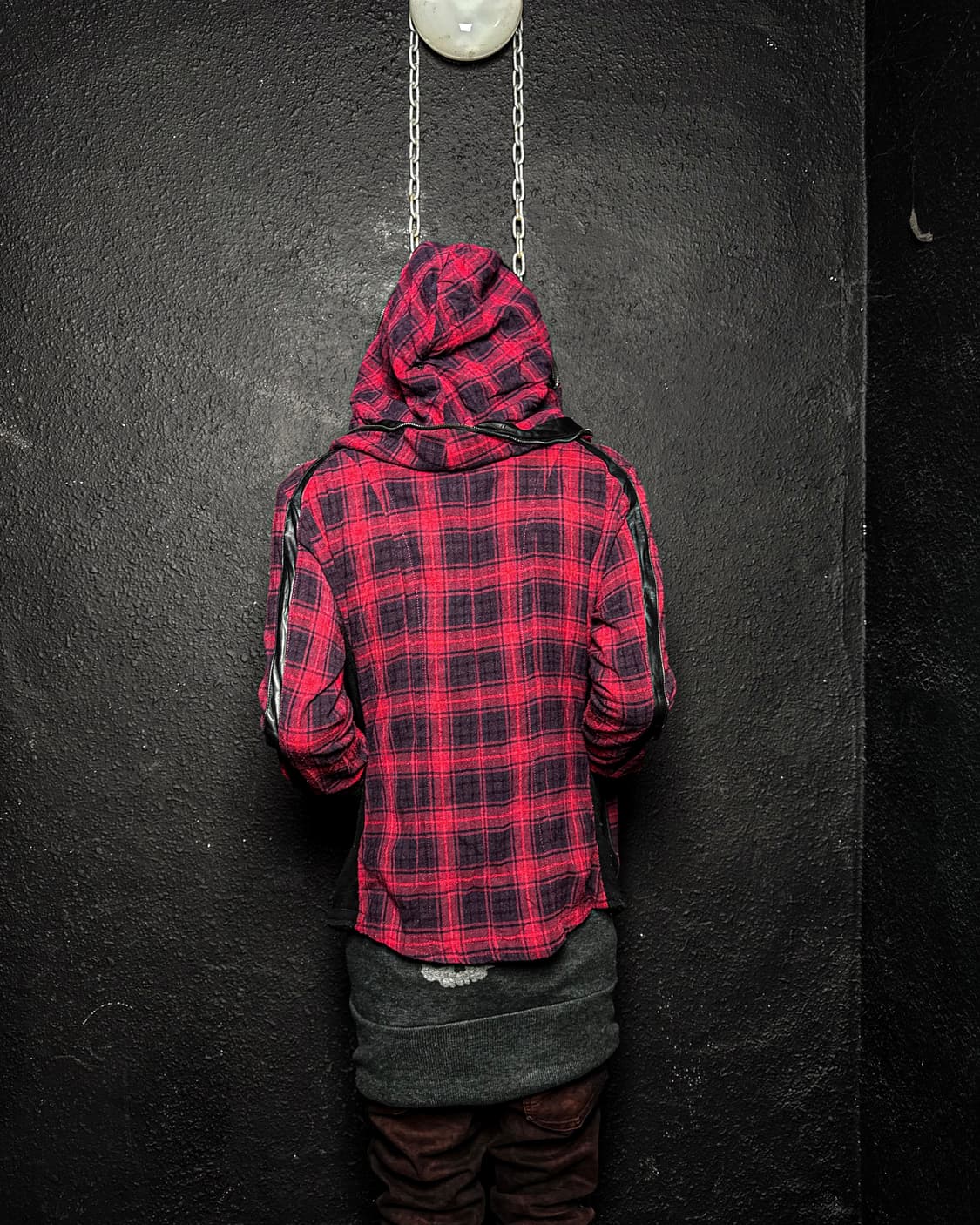Jack Rose – Red Check Deep Hood Jacket   상품이미지5