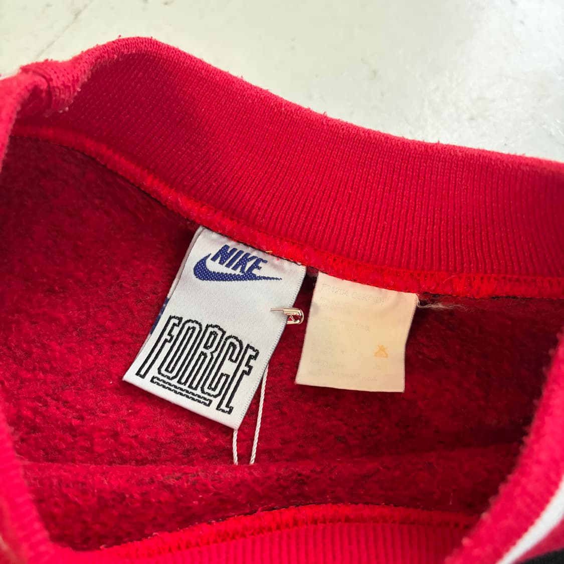 90s 나이키 FORCE Basketball 빈티지 스웻셔츠 M 상품이미지5