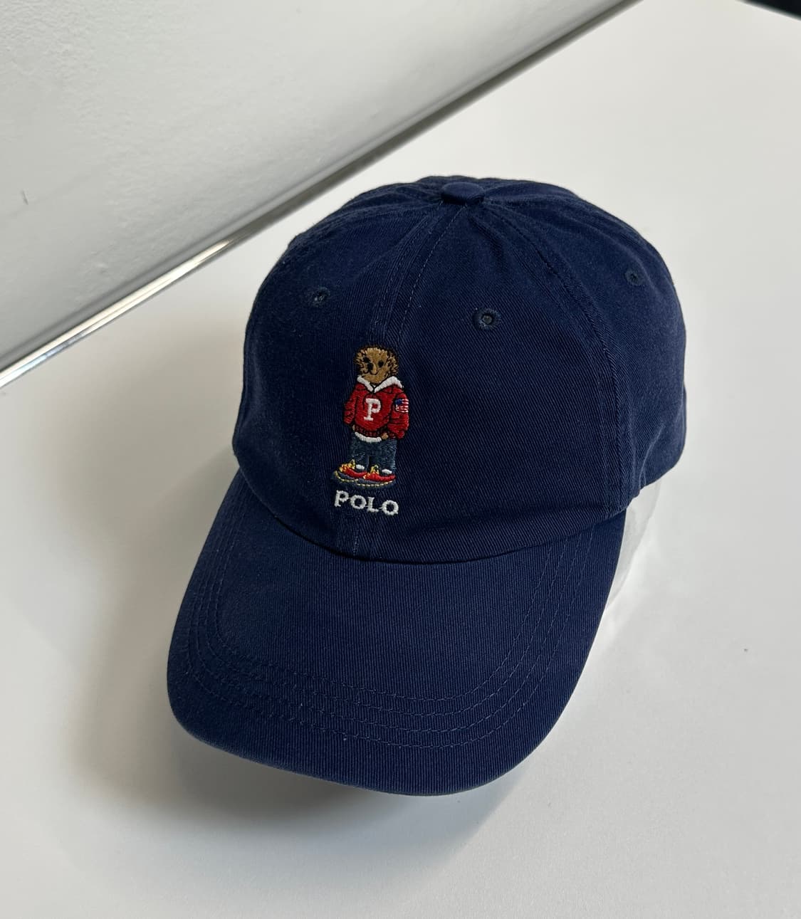 폴로 랄프로렌 베어 볼캡 네이비 상품이미지1