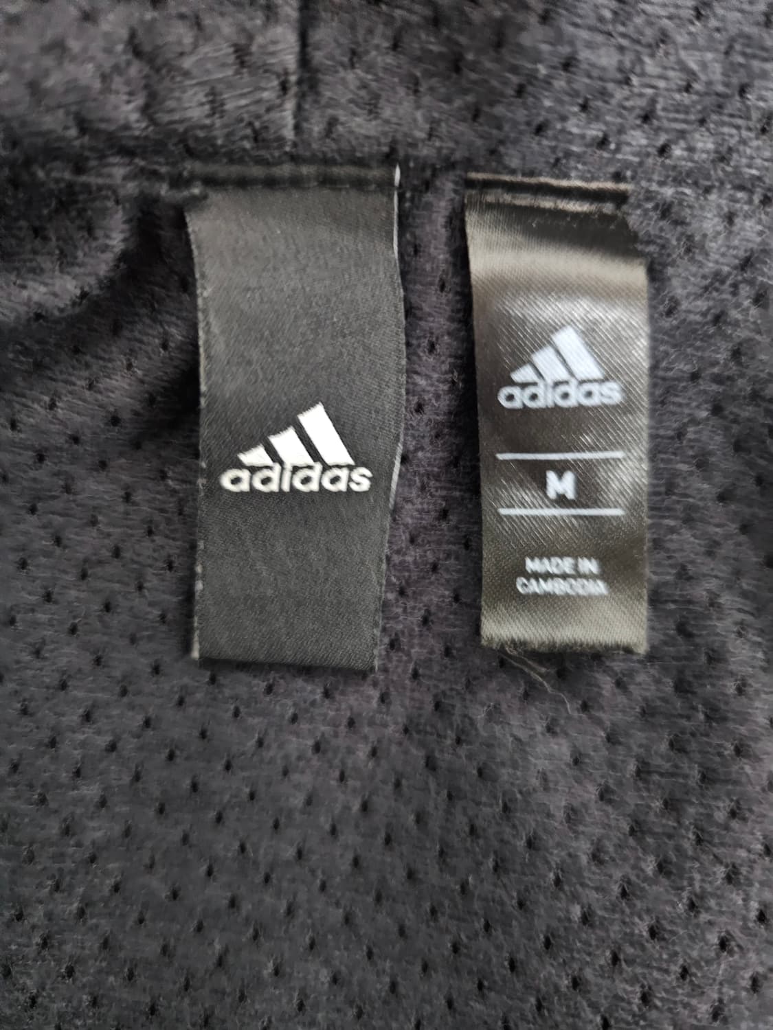 아디다스 기모 바람막이 자켓 M 상품이미지3