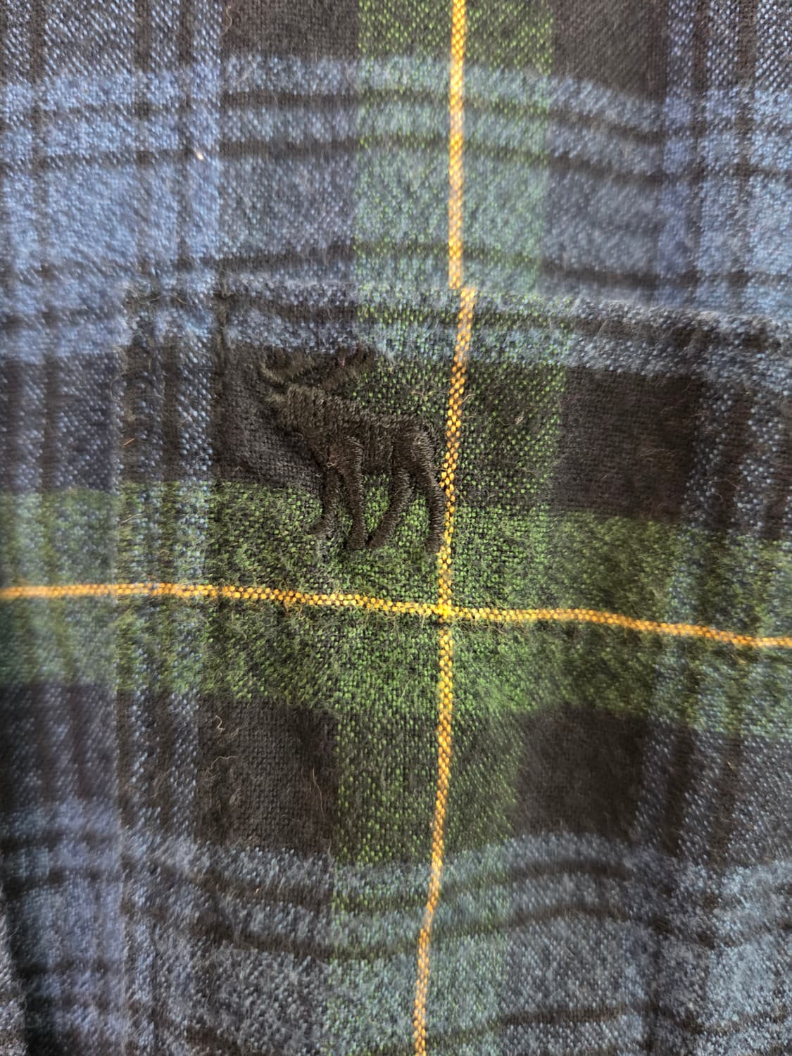 아베크롬비 머슬핏 플라넬 셔츠 상품이미지5