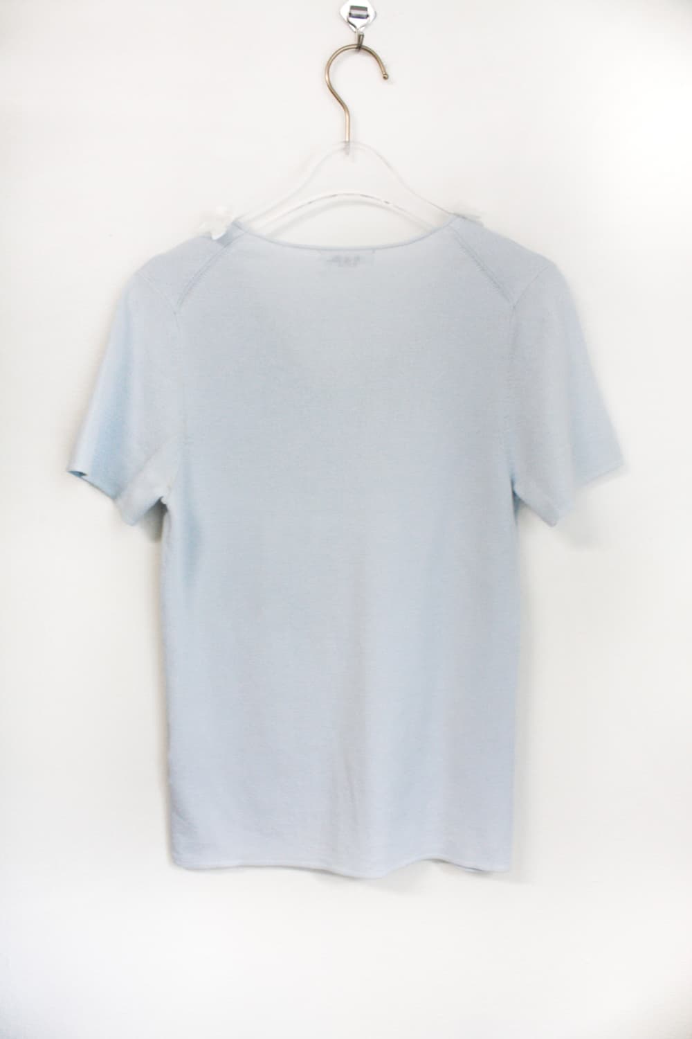 Floral V-Neck Knit Tee 상품이미지2