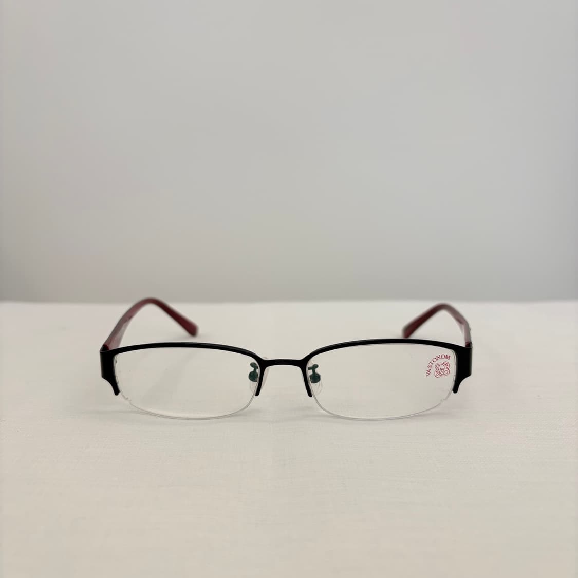 VASTONOM 블랙 플라워패턴 반무테 상품이미지3