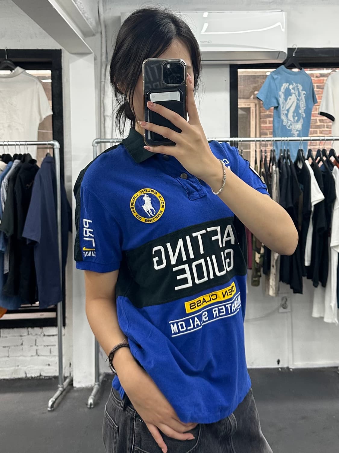 폴로 랄프로렌 래프팅 가드 카라 티셔츠 상품이미지4