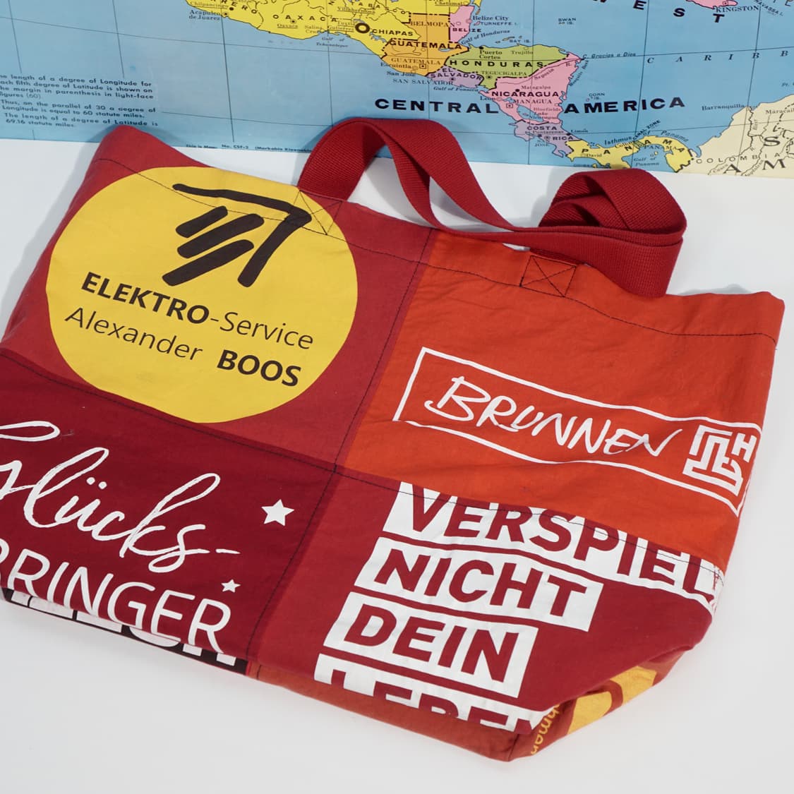 Freada Japan 빈티지 패브릭 리메이크 백 상품이미지1