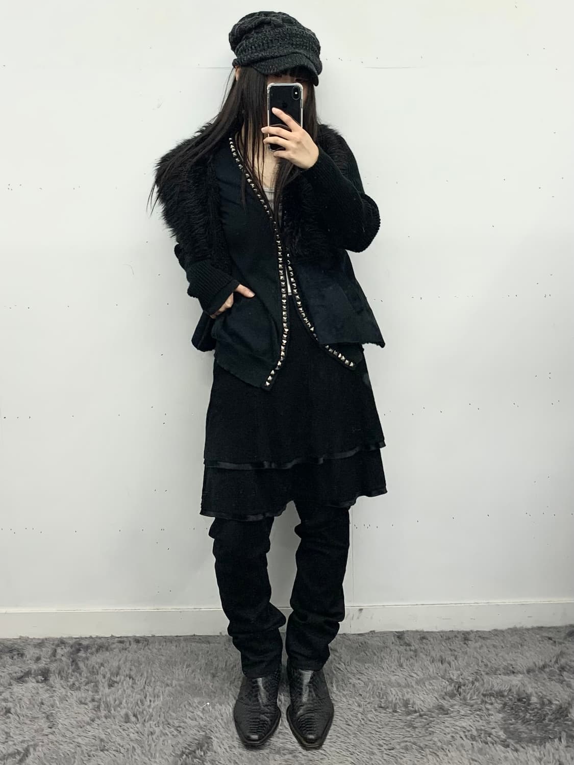 Boujelound 퍼 무스탕 상품이미지3