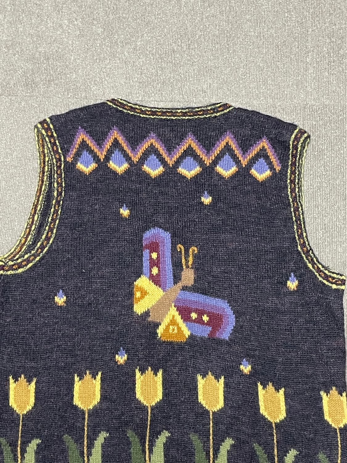 INCA 알파카 니트 베스트 상품이미지8