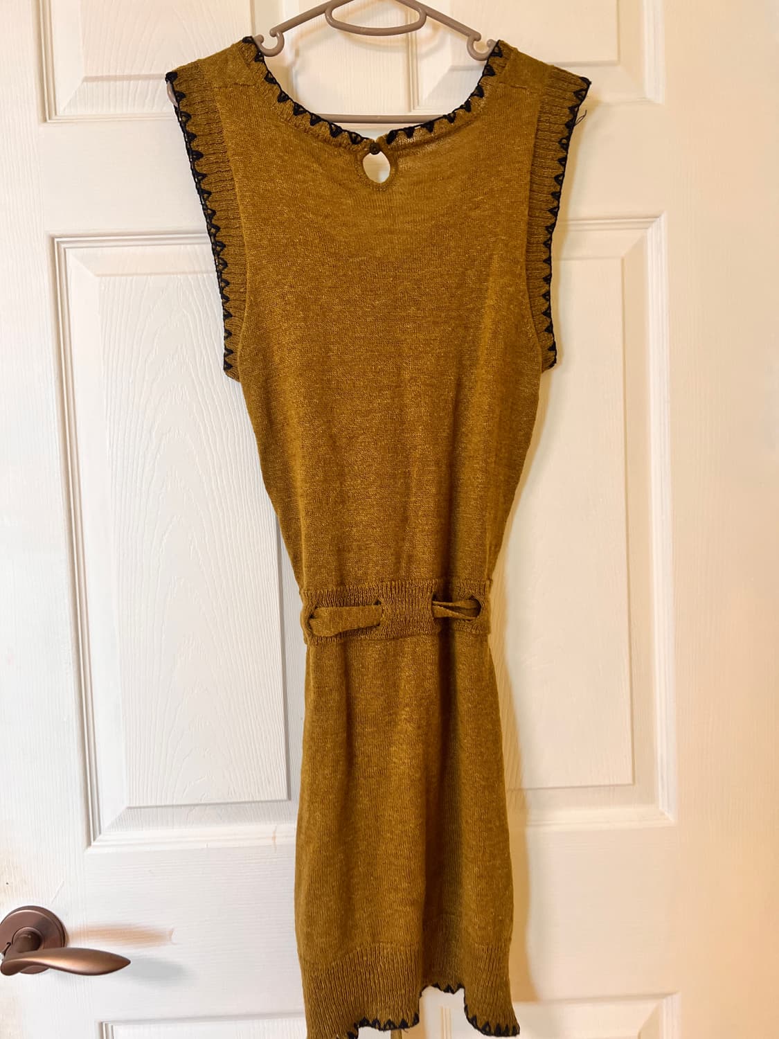 Blue 니트 드레스 상품이미지6