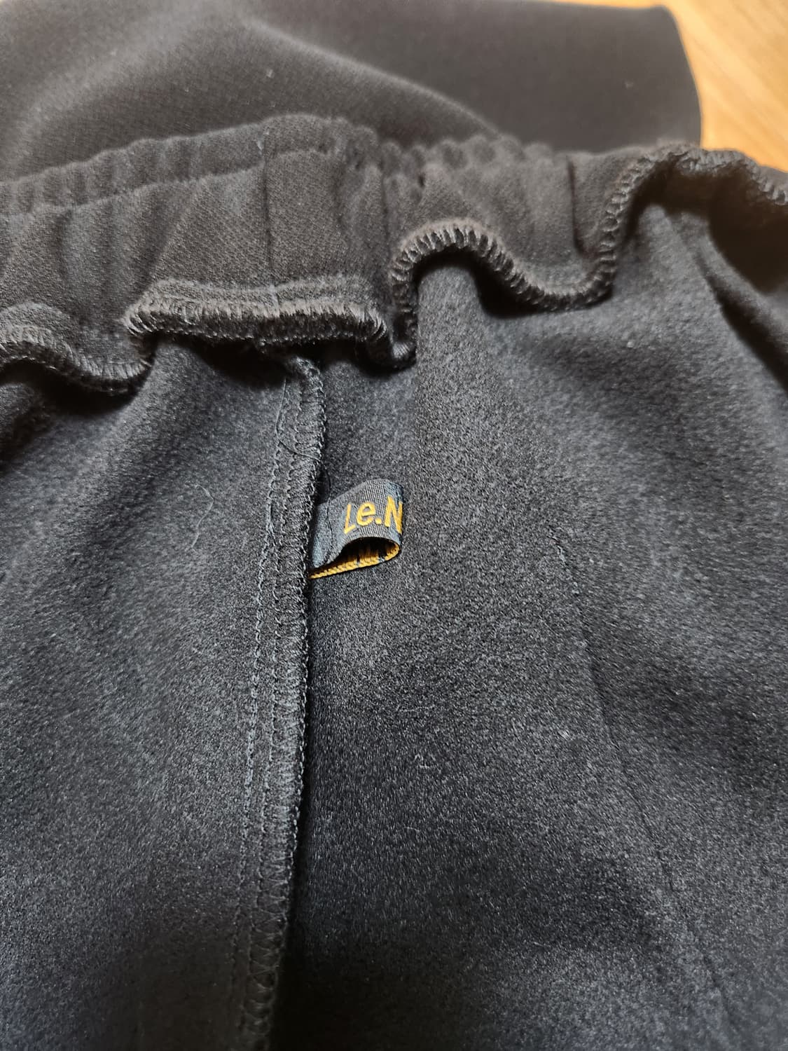 DONISER 여성 블랙 기모조커 바지 상품이미지6