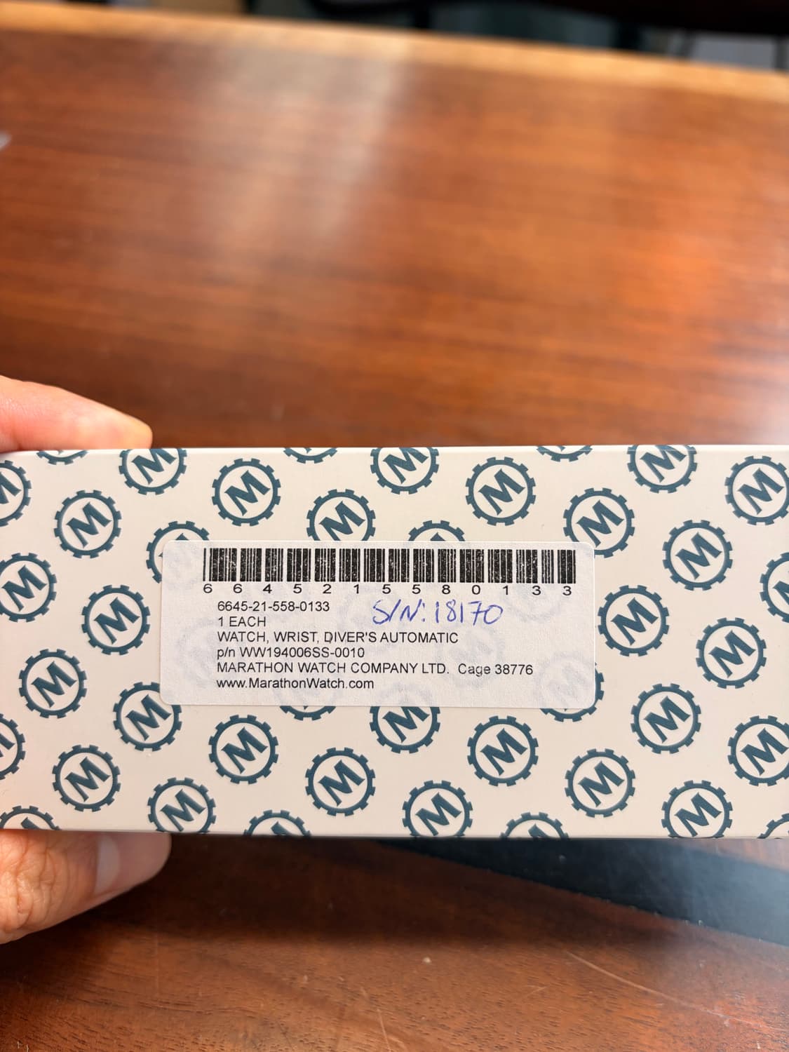 마라톤 GSAR 41mm 오토매틱 미군 특수부대 다이버 시계 상품이미지7