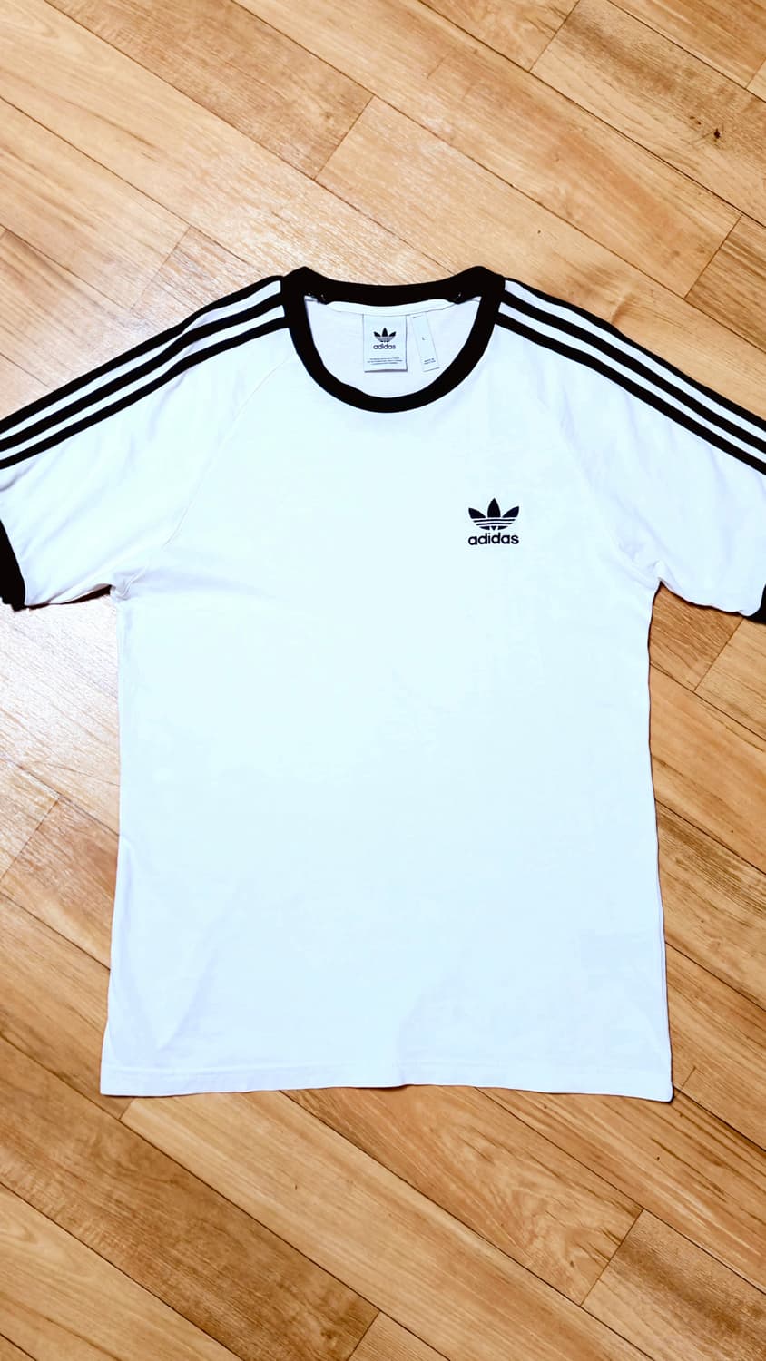 아디다스 3-Stripes 코튼 티셔츠 L 상품이미지2