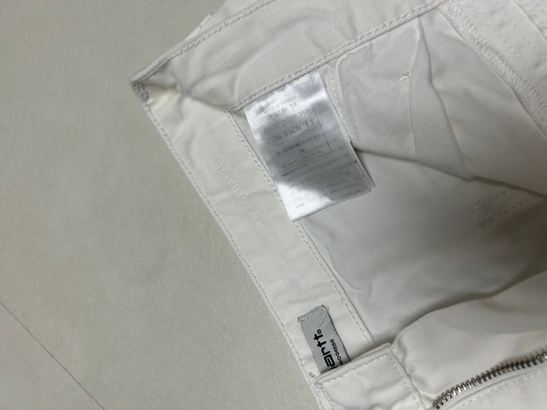 칼하트 26 미디 스커트 화이트  상품이미지4