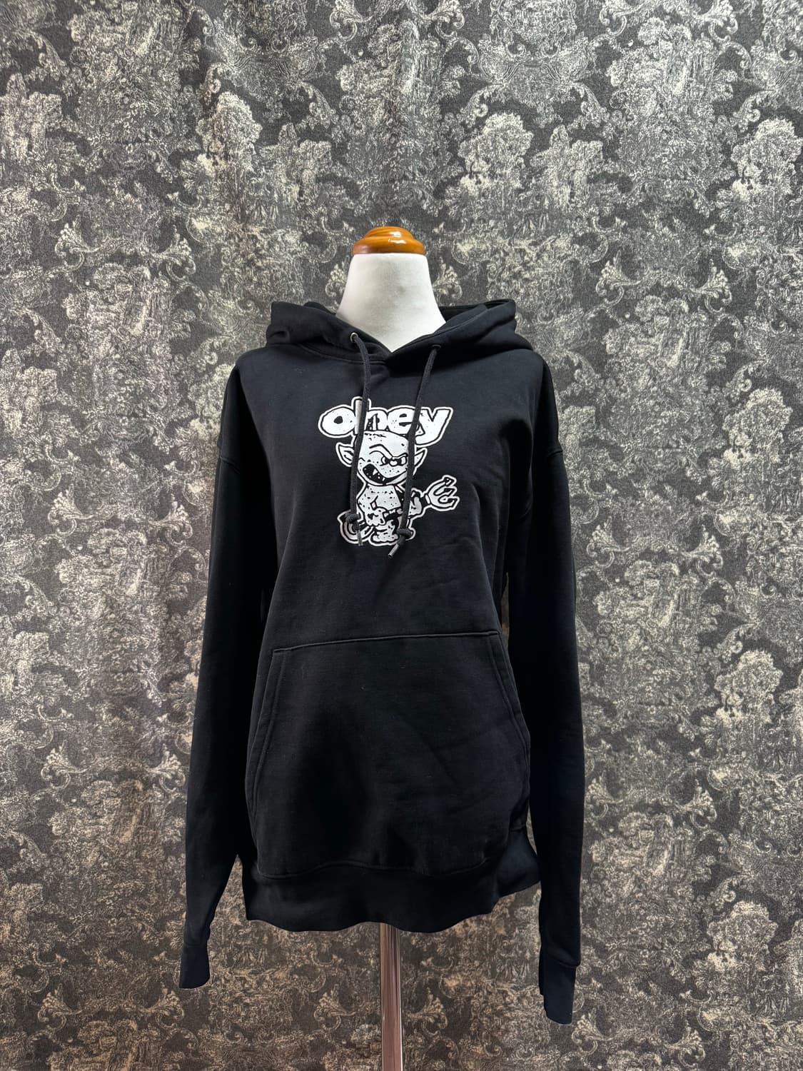 obey 오베이 도깨비 프린팅 후드 상품이미지1