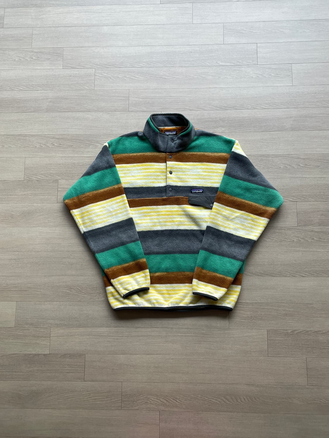 파타고니아 신칠라 스트라이프 패턴 플리스 patagonia 상품이미지1