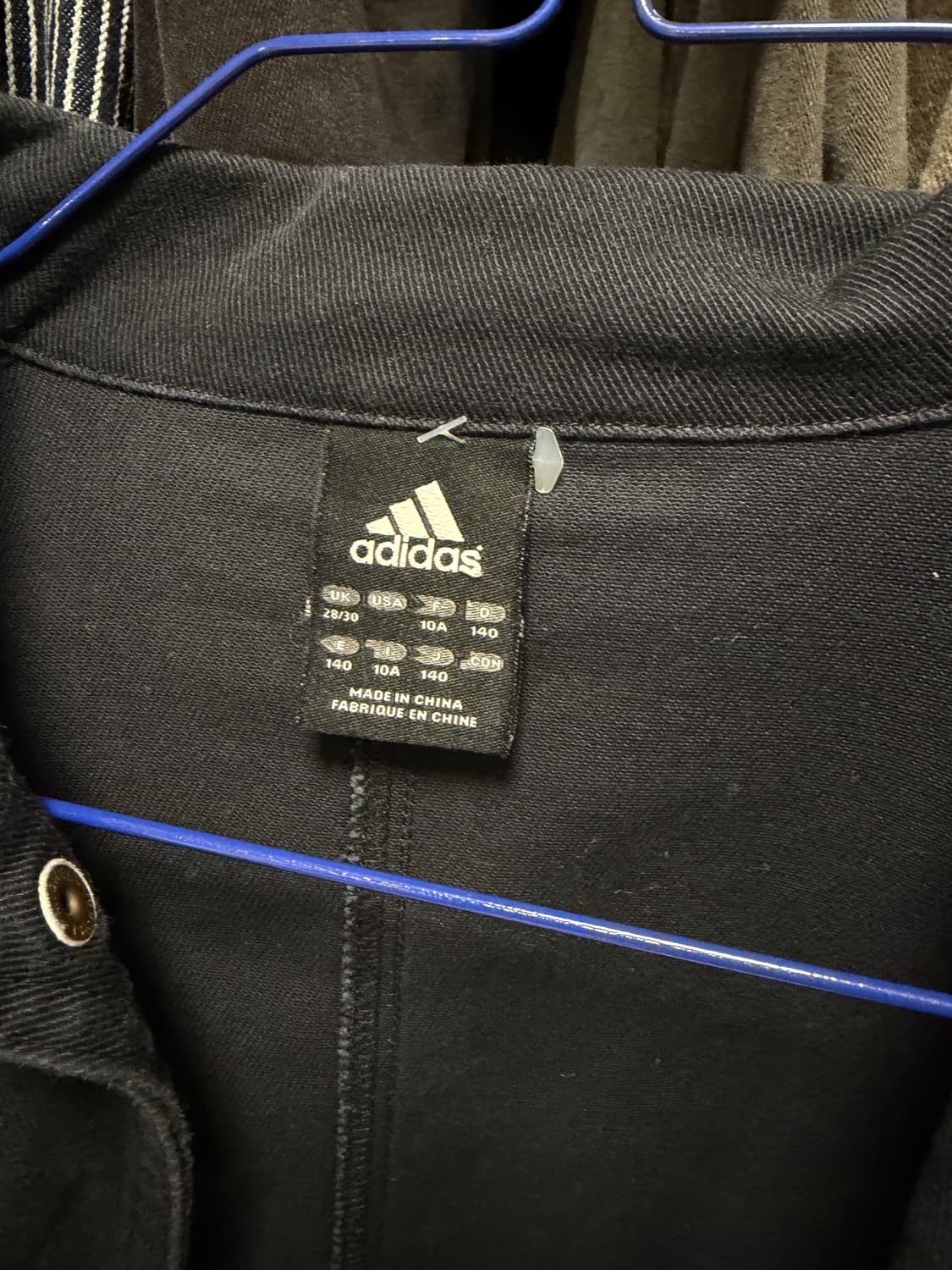 아디다스 7부 트랙 데님 자켓  상품이미지2