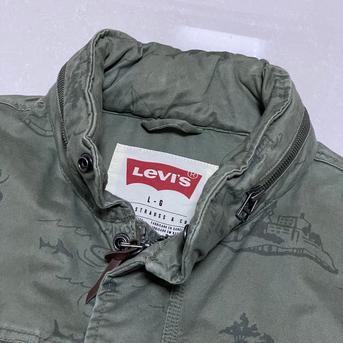 Levi's 리바이스 일러스트 m65 필드자켓 L 상품이미지1