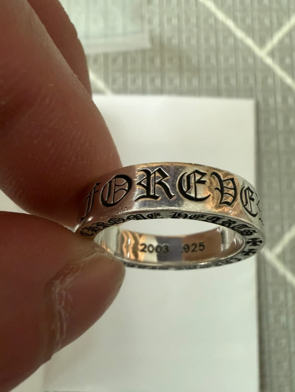 [22호] 크롬하츠 포에버링 반지 22호 팔찌 목걸이 상품이미지3