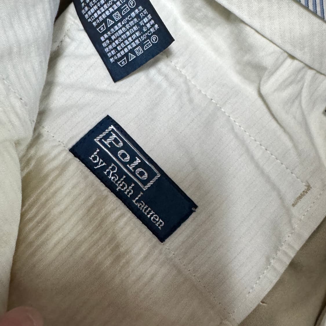 폴로랄프로랜 스트레이트 코튼팬츠 상품이미지3