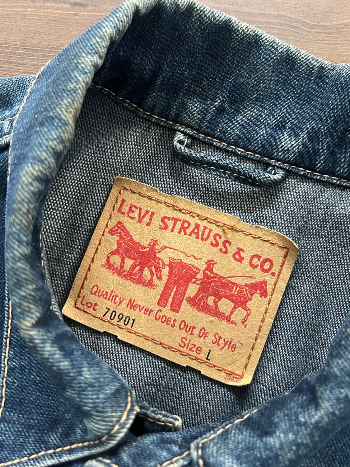 Levis 리바이스 70901 트러커 데님 자켓 상품이미지7