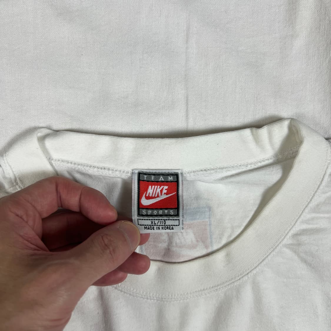 90‘s 나이키 nike 코리아 사커 반팔티 상품이미지6