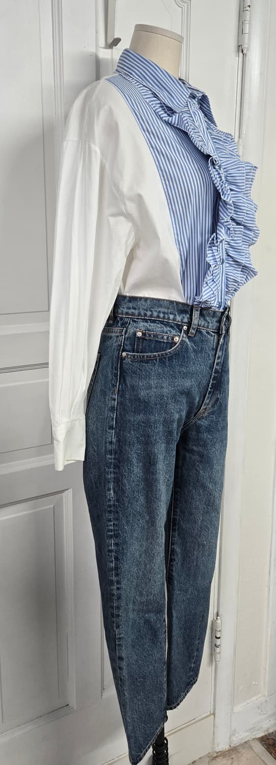 새상품)바네사 스콧 프릴 블라우스 상품이미지5