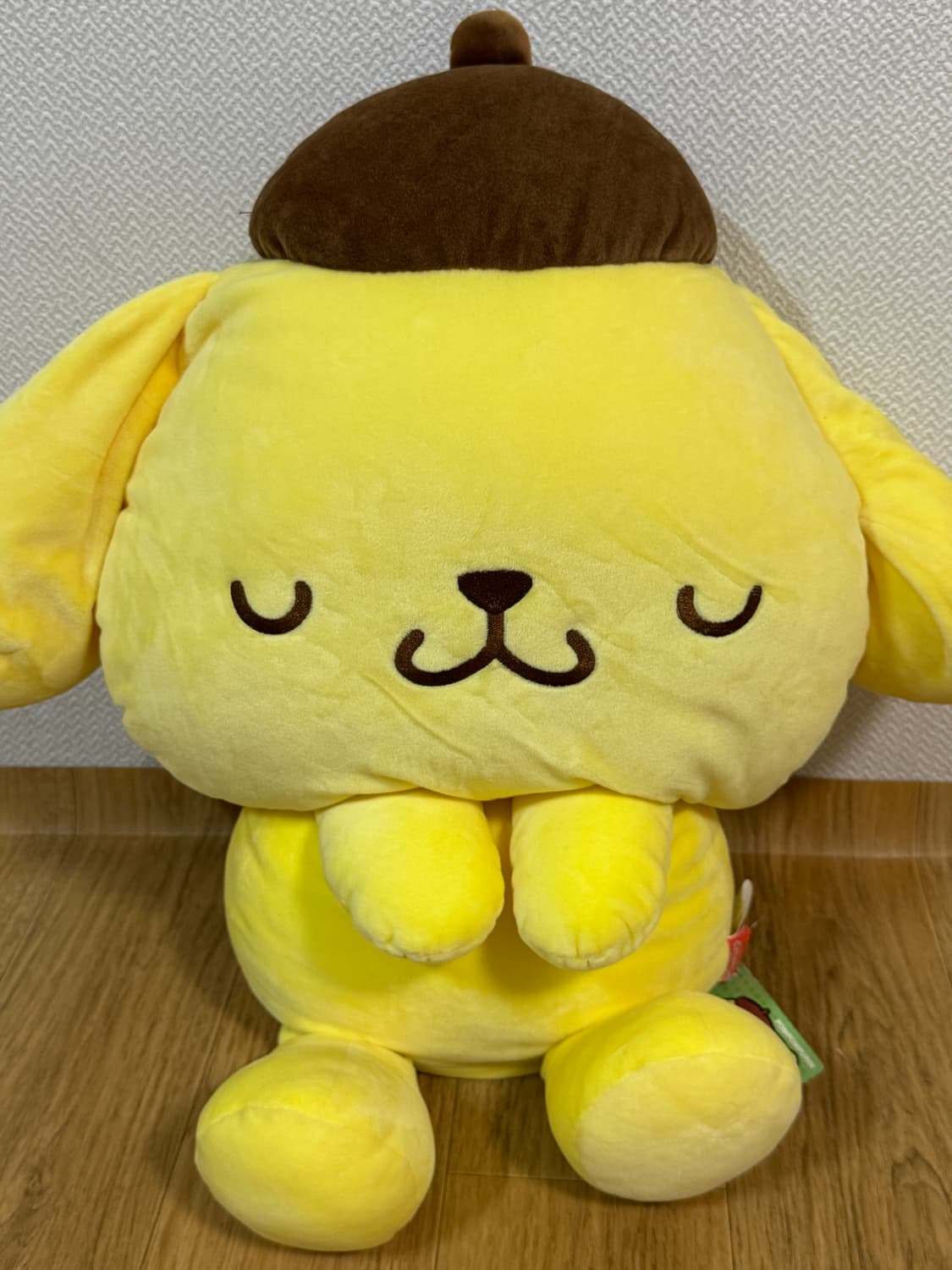 고전 산리오x롯데리아 콜라보 인형 폼폼푸린 55cm 상품이미지1