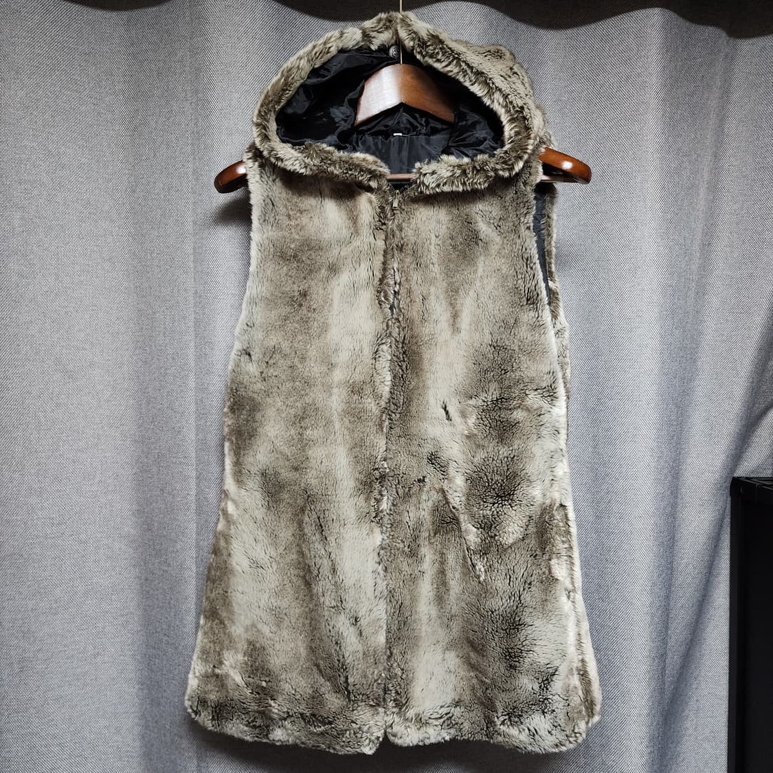 Y2K 갸루 키치 슬리브리스 퍼 후드집업 상품이미지1