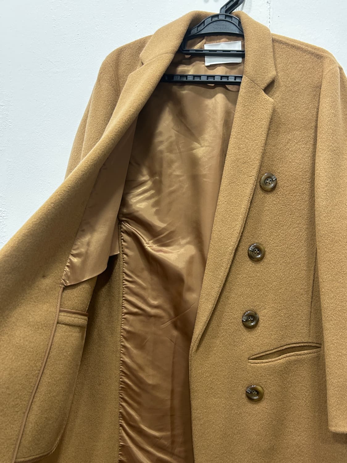 Le 르 오픈 더블버튼 롱코트 상품이미지5