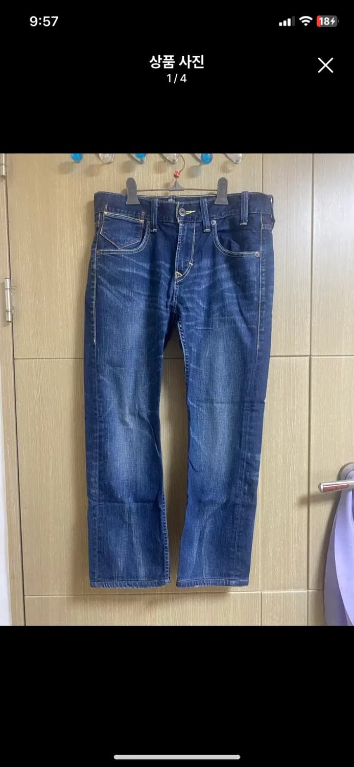 [LEVIS] 리바이스 522 워싱진 34사이즈 상품이미지1